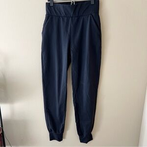 Public Rec Black Joggers Pants 28 30 Nylon Spandex Athleisure Elastic Waist